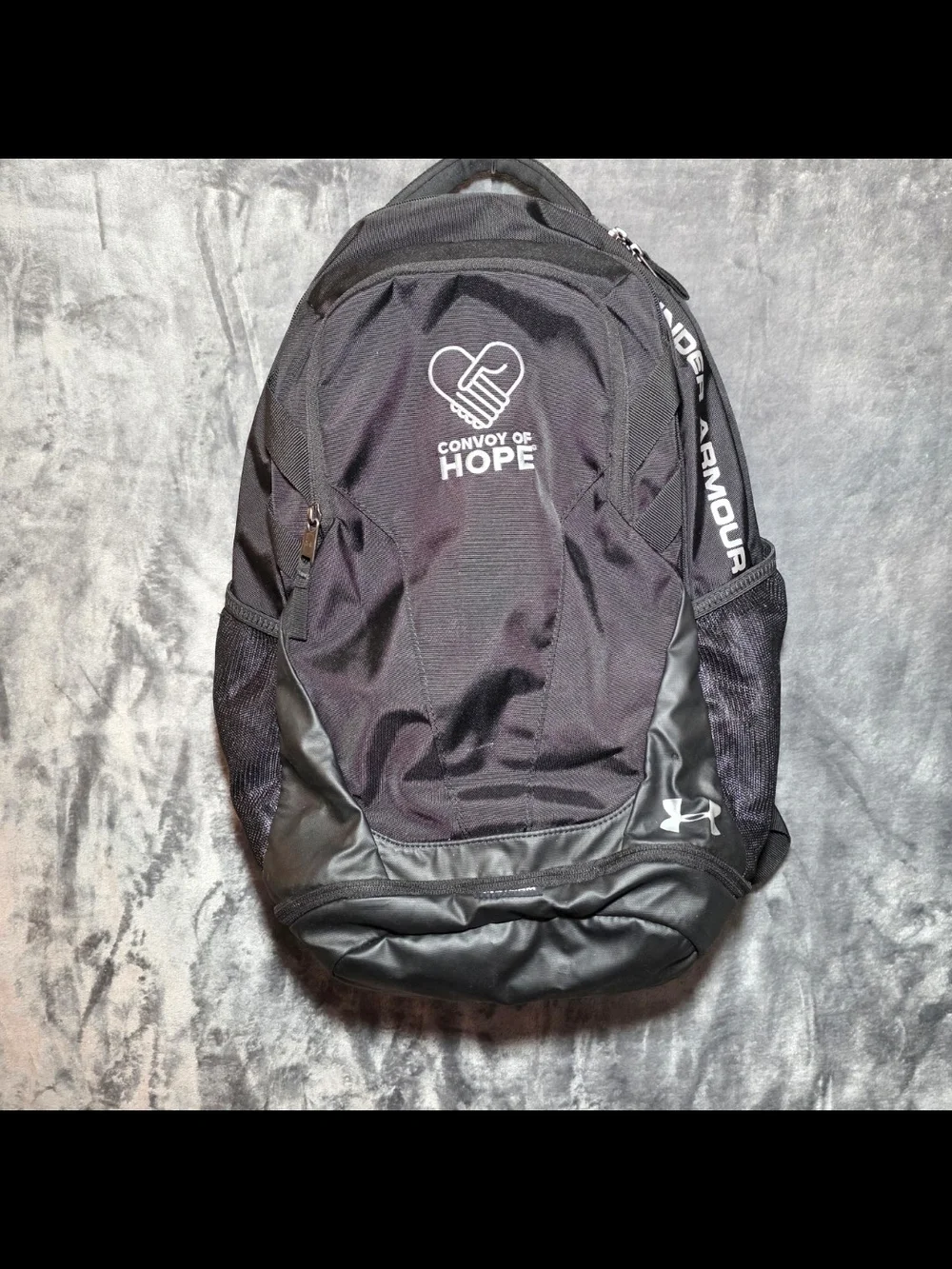Under Armour Black Convoy of Hope Men's Backpack